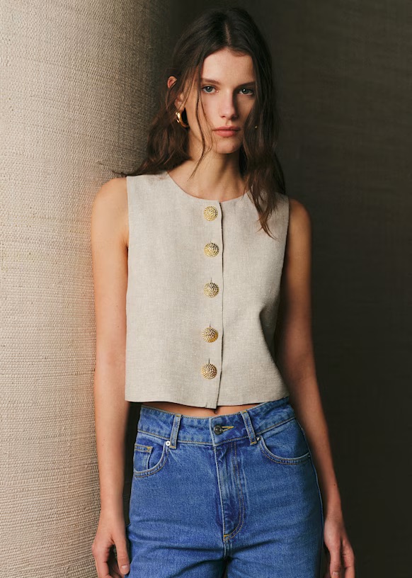 Blouse en lin